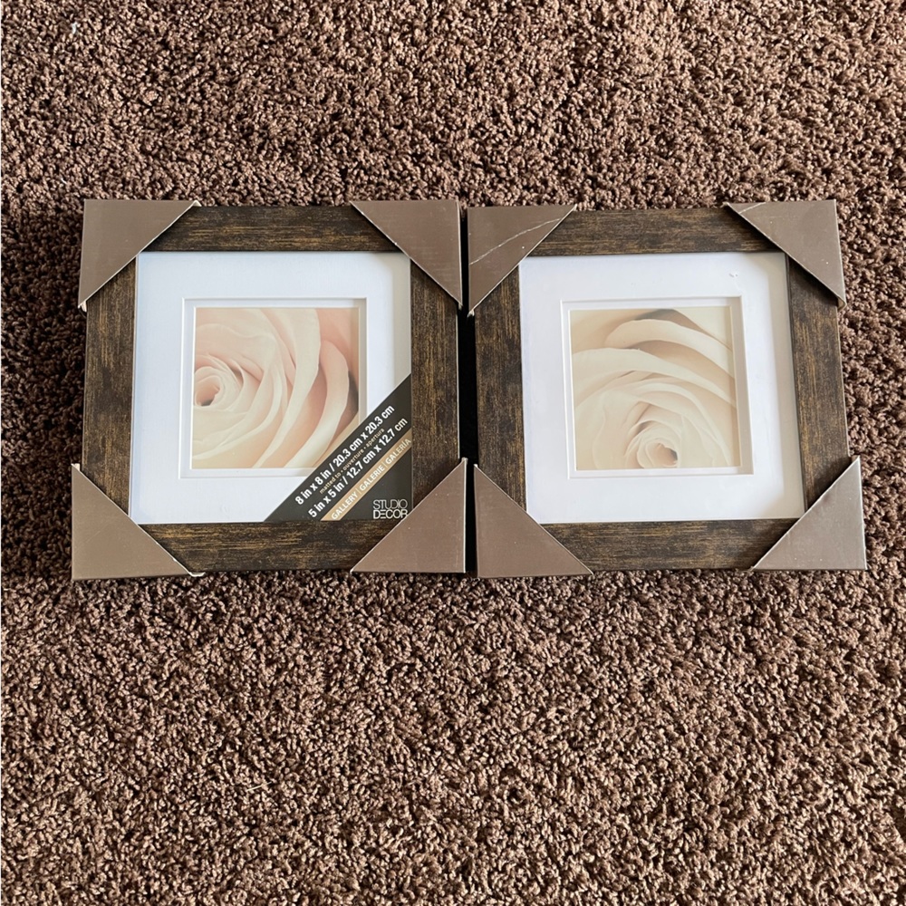 2 Pack of 8x8 Wall Frames - Still in the box